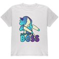 thumbnail image 1 of Floss Like A Boss Flossing Unicorn T-Shirt Jeunesse Danse, 1 of 1