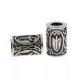 thumbnail image 3 of EOEMY Viking Rune Bead Stainless Steel For Hair Beards And Jewellery-1Pcs Z, 3 of 4