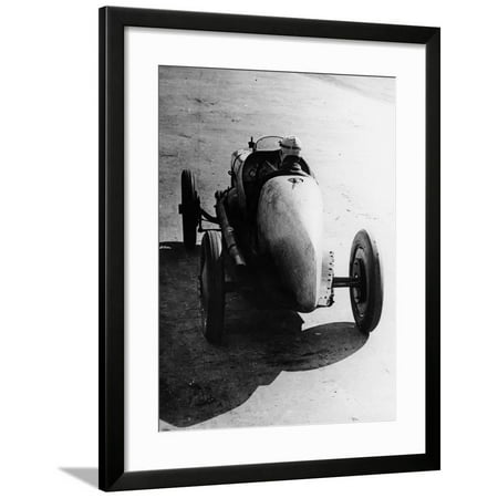 Pietro Bordino Driving Away in a 2 Litre Fiat, 1924 Framed Print Wall
