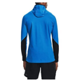 thumbnail image 2 of Under Armour Men's ColdGear Infrared Hoodie Pullover, Blue/Black, L], 2 of 2