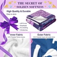 thumbnail image 6 of 100th Birthday Gifts for Women Blankets 60"x50", 100th Birthday Decorations for Women, Gifts for 100 Year Old Women, Happy 1923 Birthday Ideas for Women, Gift Ideas for 100th Birthday, 6 of 6