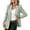 30# Green, variant on Womens Blazers for Business Casual 2026 Summer Trendy Striped Blazers Open Front 3/4 Sleeve Work Office Suits Jacket Blue M