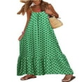 thumbnail image 1 of POINTERTECK Robe Maxi à Étages Sans Manches Boho à Fleurs pour Femmes, Décontractée, Superposée, Ample, Vacances, Plage, Bohème, Longues Robes, 1 of 7