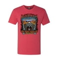 thumbnail image 2 of Wild Bobby, Main Street of America Route 66 Bike Motorcycle Cars and Trucks Mens Premium Tri Blend T-Shirt, Vintage Red, Medium, 2 of 3