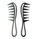 thumbnail image 1 of Paquete de 2 peines de anchos para peluquería y , cepillo para desenredar el cabello húmedo, 1 of 8
