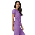 thumbnail image 3 of Adar Universal Scrubs For Women - Curved Glamour Scrub Top, 3 of 7