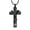 Purple, variant on Stainless Steel Double Cross Urn Pendant Cremation Jewelry for Ashes Urn Necklace Lockets for Ashes Keepsake Memorial Jewelry