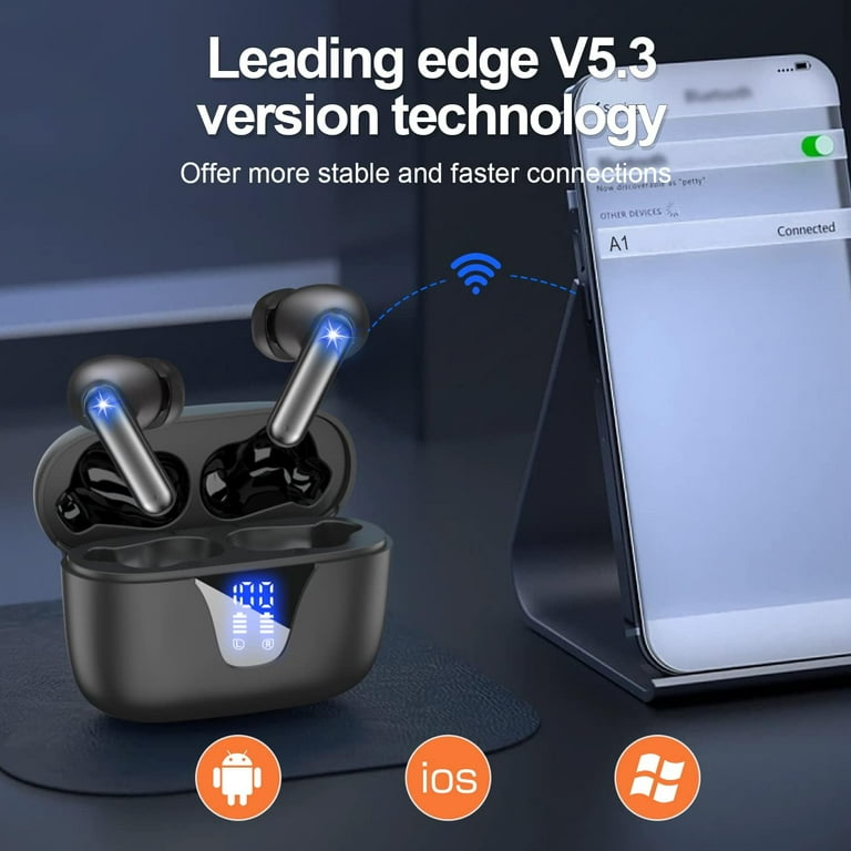 Bluetooth Headphones, Wireless Running Buds, Auto Pairing Bluetooth Headphones, Wireless Running Buds, Auto Pairing