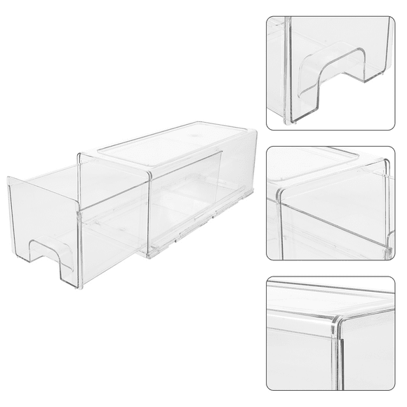UPGRATOR Organizador De Cajones Plástico Transparente Multifuncional Para Oficina Y Hogar