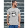 thumbnail image 2 of Fake It 'Til You Make It T-Shirt Men -Smartprints Designs, Male 4X-Large, 2 of 4
