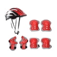 thumbnail image 3 of LOVIVER Kids Bike Helmet Knee Pads Set Headgear for Cycling Roller Skating Road Bike Red, 3 of 8