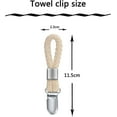 thumbnail image 2 of 2/4 Pcs Towel Clip, Towel Hook Set,towel Clips Hanger With Loops For Cupboards, Balconies And Bathrooms, 2 of 5