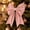 Pink64, variant on WDOBM Christmas Decorative Bows, 9.84x7.87 Inch Large Velvet Christmas Bow Red Burgundy Tree, Christmas Tree Bow, Velvet Christmas Bows for Home Decor Indoor