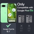 thumbnail image 2 of MISSUNNY Case for Google Pixel 8a 6.1-Inch 2024, Non-Yellowing Shockproof Bumper Protective Phone Cover, Anti-Scratch Hard PC Back (Mint), 2 of 4