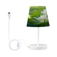 thumbnail image 2 of Lotus Flower Blooming Desk Lamp LED Table Nightstand Lamps with 3 Color Temperatures for Home Bedroom Living Room Decor 8x12, 2 of 8