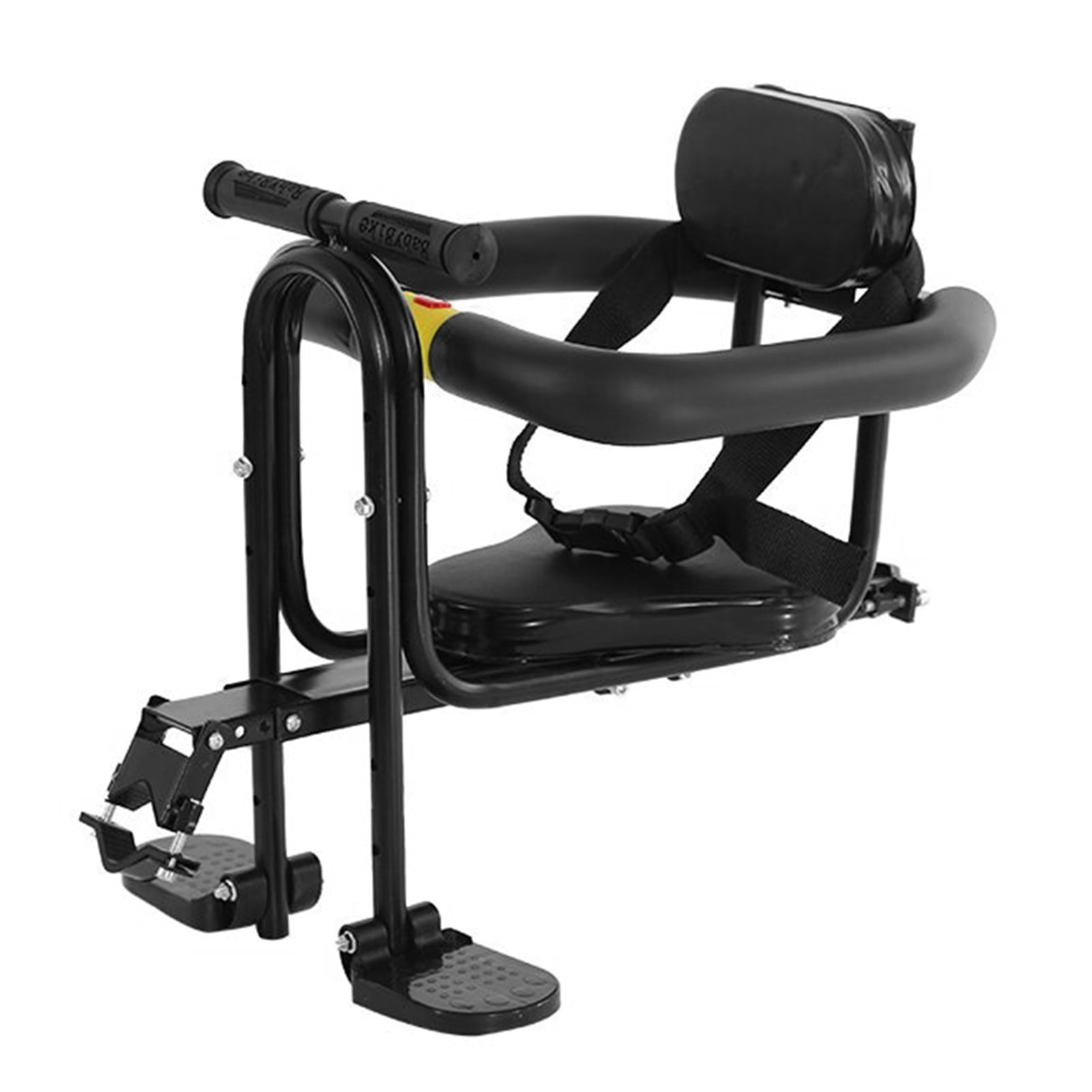 Front Bicycle Seat Child Safety Child Saddle with Pedals and