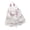 White, variant on Multipurpose Drawsting Backpack With Ergonomic Fabric And Dot Lace Decors Book Bag Large Capacity For Daily Travel