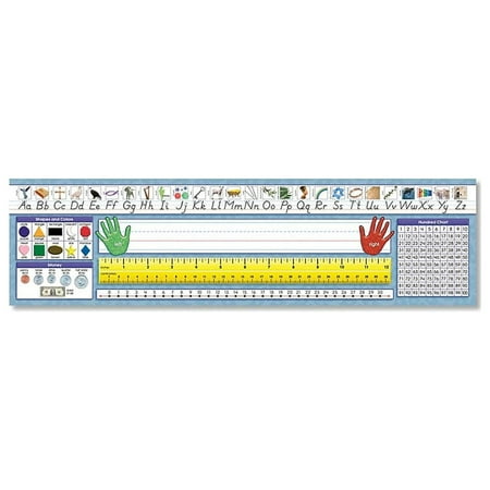 UPC: 0875188000636 | Desk Plate Primary Traditional Manuscript
