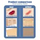 thumbnail image 5 of EELHOE Kit de tatuaje Ceja Tatuaje Pluma Ceja Pigmento Práctica Piel EELHOE Kits de práctica de cejas, 5 of 7