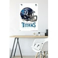 thumbnail image 4 of NFL Tennessee Titans - Drip Helmet 20 Wall Poster, 22.375" x 34", 4 of 4