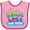 Pink and Fuchsia, variant on Inktastic Worlds Best Coal Miner Daddy Boys or Girls Baby Bib