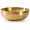 7.4 INCH Gold, variant on ABPETE 7.4 Inch Decorative Catch All Bowl, Silver Metal Key Holder for Entryway Table, Brushed Finish Organizer for Jewelry, Fruit, Small Essentials and Home Decor