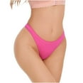 thumbnail image 3 of successthop Womens Panties Low Rise Coverage Thongs Comfortable Breathable Stretch Solid Plus Size Underwear, 3 of 3