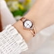 thumbnail image 2 of Reloj de pulsera electrónico para estudiantes con tira de acero decorativa para mujer de moda coreana, 2 of 6