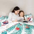 thumbnail image 5 of Castle Fairy Christmas Leaves 3-Piece Full Comforter Set, 5 of 8