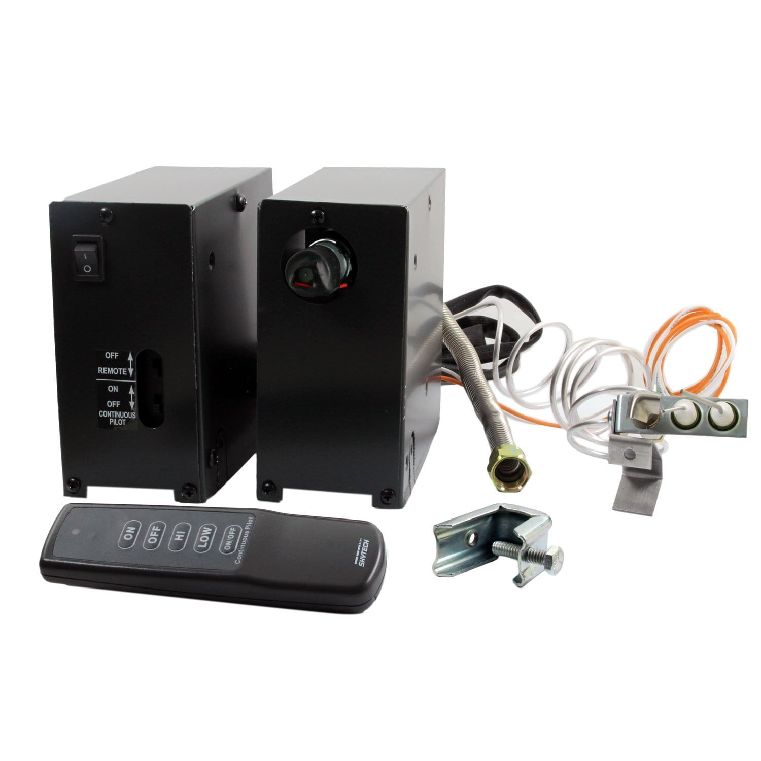 Fireplace Remote Control Skytech Manual Hi/Lo Split Spark to Pilot Gas