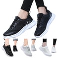 thumbnail image 6 of NOKIO Sneakers for Women Running Shoes Slip On Casual Walking Shoes Non Slip Comfortable Fashion Tennis Shoes Mesh Lightweight Sneaker for Work Lace Up Mesh Breathable Sport Shoes, 6 of 7