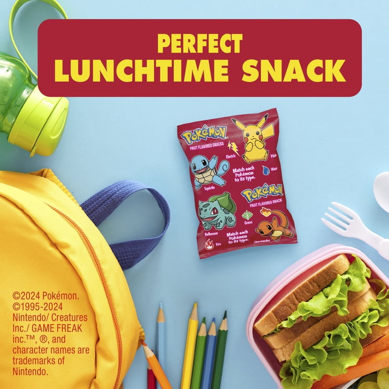 Betty Crocker, Pokemon Fruit Flavored Snacks, 17.6 oz, 22 Pouches