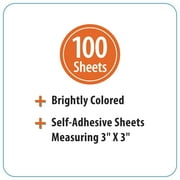 Pen+Gear 3-Inch by 3-Inch Sustainable Yellow Sticky Notes, 100 Sheets