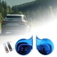 thumbnail image 5 of Trompetas genéricas para coche, trompetas para motocicleta, trompetas eléctricas, trompetas para camión Chapado en azul., 5 of 8