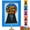 Blue, variant on Candy Dispenser Picture Frame Wall Gumball Machine 2-in-1 Candy Dispenser Picture Hanging Frame Wall Mounted with 3 Mini Bags, Perfect for Holidays & Special Occasions