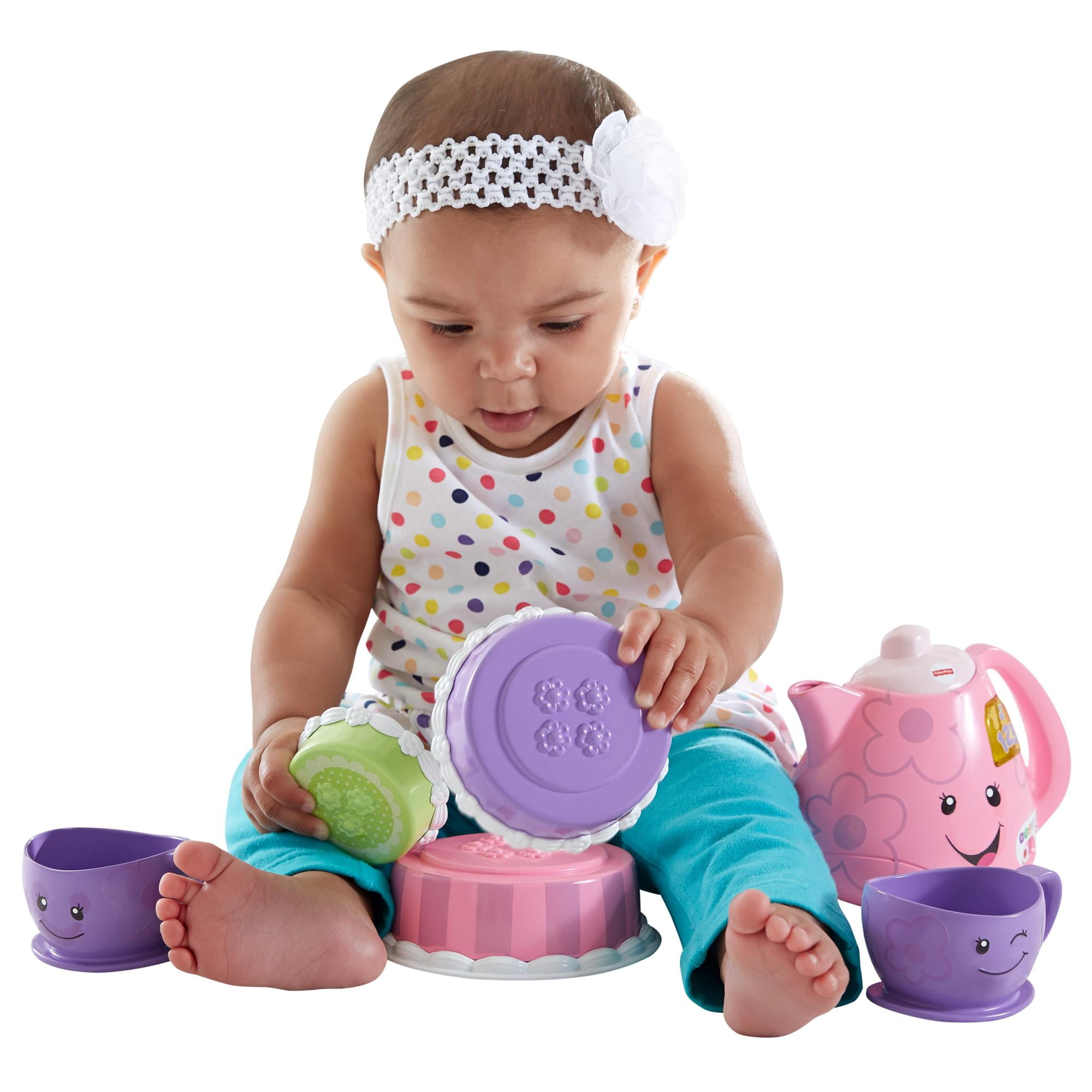 fisher price toddler tea set