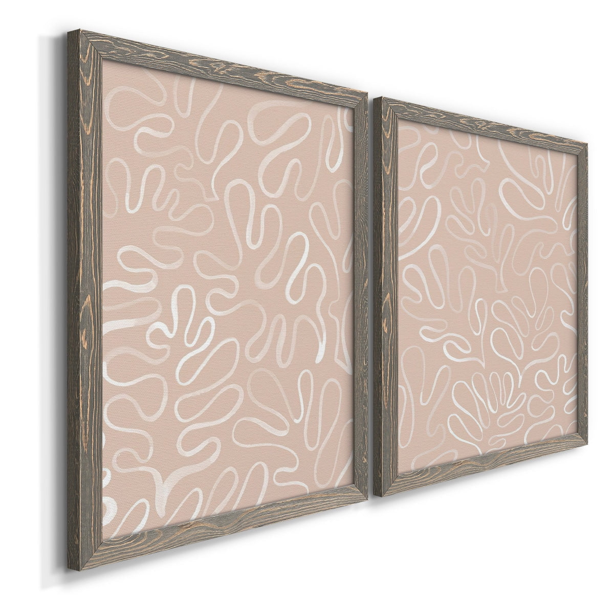 Matisse Pieces III - Premium Framed Canvas 2 Piece Set - Ready to Hang