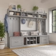 thumbnail image 2 of Woodland Full Entryway Storage Set with Drawers in White Maple - Engineered Wood, 2 of 5