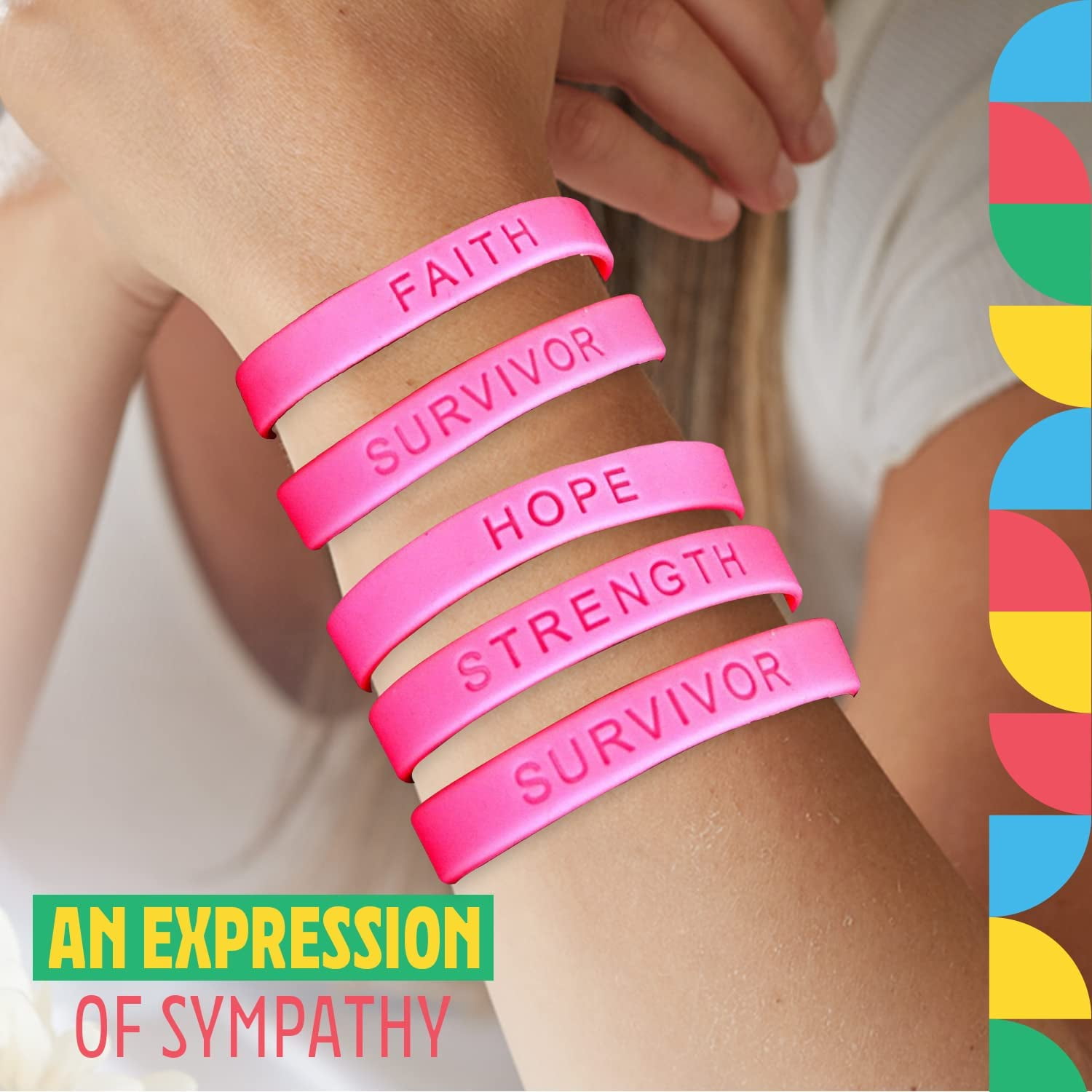 Pink Cancer Ribbon Bracelets – Inundatio.com
