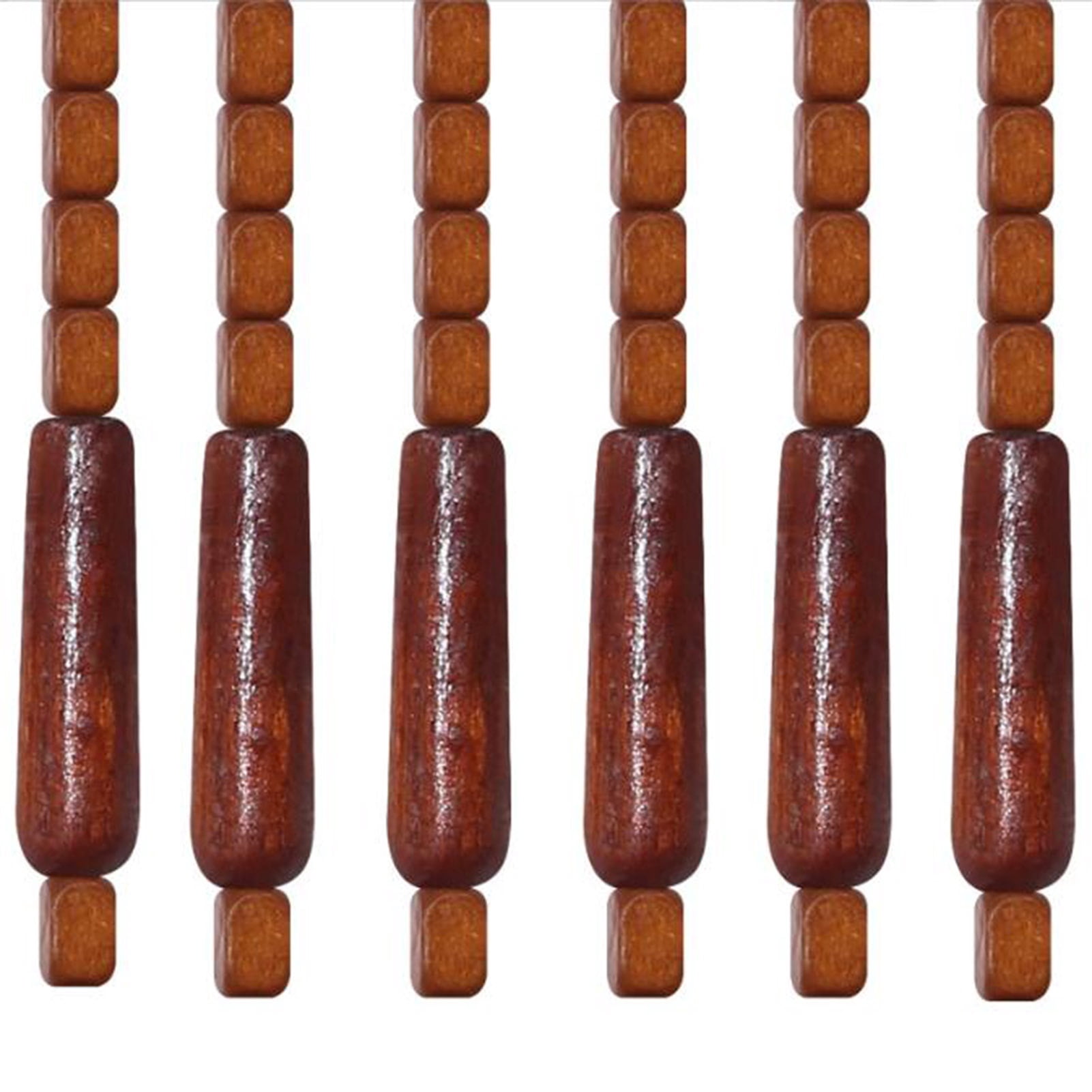 Bamboo Beaded Curtain for Door Doorway,Window Hanging Room Divider,Boho Rustic Home Decor,Hanging Wood Beaded Curtain for Doorways for Home Decor