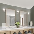 thumbnail image 2 of Livex Lighting  1-Light Wall Sconce, 10381, 10281 Brushed Nickel / Satin Opal White Glass Nickel Brushed, 2 of 12