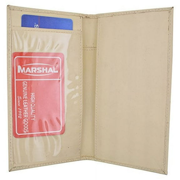 Basic PU Leather Checkbook Covers NEW COLORS (Cream)