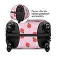 thumbnail image 4 of Fotbe Strawberry Floral Luggage Cover Protector,Suitcase Protector,Scratch and Dirt Resistant,Fits 18-32 Inch Luggage(without luggage)-Large, 4 of 9
