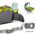 thumbnail image 2 of WATERFLY Unisex Large Capacity Hiking with Bottle Holder Nylon Fanny Pack Waist Bag,Fluorescent Green, 2 of 6