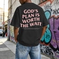 thumbnail image 4 of Christian Shirt for Men Women Faith Jesus Cross Bible Verse Shirts Oversized Vintage God Graphic Tee Top, 4 of 5