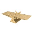 thumbnail image 2 of HILABEE RC Bridge Obstacle Desktop Climbing Vehicle Prop for 1:12 1:16 RC Crawer Car M, 2 of 9