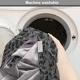 thumbnail image 6 of Abstract Dog Crate Cover, Monochrome Camouflage Pattern of Geometric Effects Digital Style Minimalist Graphic, Easy to Use Pet Kennel Cover for Medium Large Dogs, 35" x 23" x 27", Grey, by Ambesonne, 6 of 6