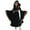 Black, variant on Odeerbi Kids Girls Halloween Dresses Role Play Stage Performance Dress Outfits New Pattern Long Sleeve Velvet Court Style Dress Black