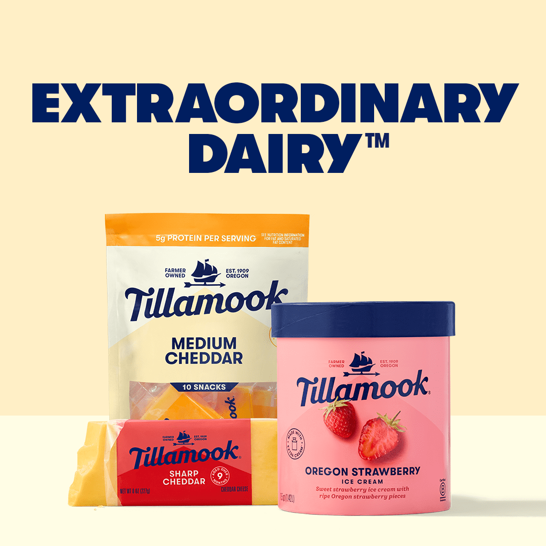 Tillamook Sharp White Cheddar Cheese Snack Portions, 7.5 oz, 10 Count