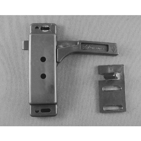 Strybuc 17 166lhbc Screen Door Latch For Amerimax Storm Door Left Hand Opening Black Carded Single